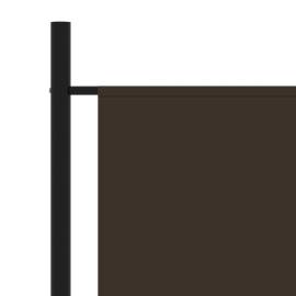 Separator de cameră, maro, 175x180 cm, textil, 4 image