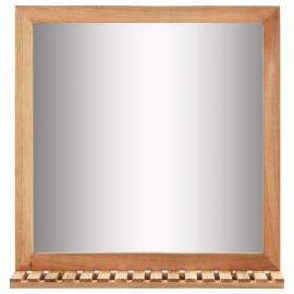 Dulap de chiuvetă cu oglindă, lemn masiv de nuc, 8 image