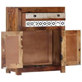Dulap lateral, 60 x 30 x 75 cm, lemn masiv de sheesham, 2 image