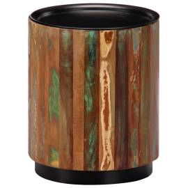 Măsuță de cafea, 38 x 45 cm, lemn masiv reciclat, 10 image
