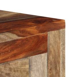 Masă consolă cu 3 sertare, 120x30x75 cm, lemn masiv de sheesham, 6 image