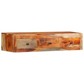 Masă consolă de perete, 100x25x20 cm, lemn masiv de sheesham