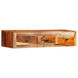 Masă consolă de perete, 100x25x20 cm, lemn masiv de sheesham, 10 image