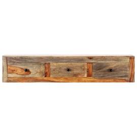 Masă consolă de perete, 100x25x20 cm, lemn masiv de sheesham, 3 image
