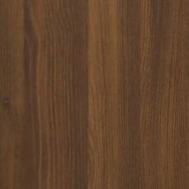 Măsuță de cafea, stejar maro, 90x50x36,5 cm, lemn prelucrat, 8 image