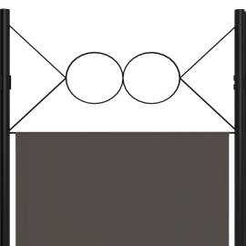 Paravan de cameră cu 3 panouri, antracit, 120 x 180 cm, 5 image