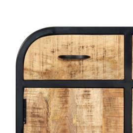 Servantă, 60x30x75 cm, lemn masiv de mango și fier, 7 image