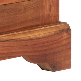 Servantă, 62 x 30 x 75 cm, lemn masiv de acacia, 9 image