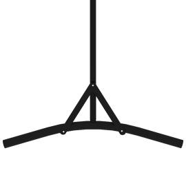 Separator de cameră, negru, 175x180 cm, textil, 4 image