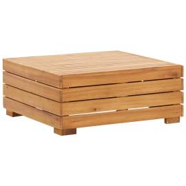 Taburet modular cu pernă, 1 buc., lemn masiv de acacia, 3 image