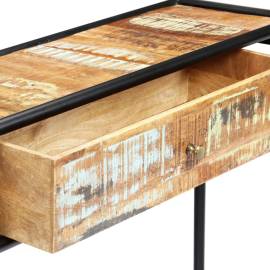 Masă consolă, 118 x 30 x 75 cm, lemn masiv reciclat, 7 image