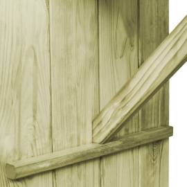Masă de bar, 170 x 60 x 110 cm, lemn de pin tratat, 4 image