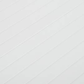 Masă de grădină, alb, 150x90x72 cm, pp, 7 image