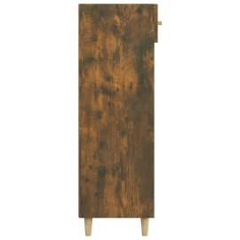 Pantofar, stejar fumuriu, 60x35x105 cm, lemn compozit, 8 image