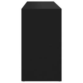 Banchetă pantofar, negru, 103x30x54,5 cm, pal, 6 image