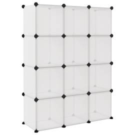 Organizator cub de depozitare, 12 cuburi, transparent, pp, 5 image