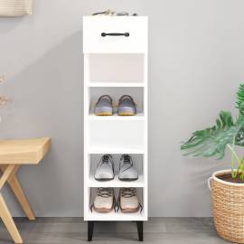 Pantofar, alb, 30x35x105 cm, lemn compozit, 8 image