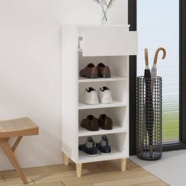 Pantofar, alb, 40x36x105 cm, lemn compozit, 6 image
