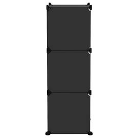 Organizator cub de depozitare, 6 cuburi, negru, pp, 4 image