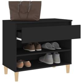 Pantofar, negru, 70x36x60 cm, lemn prelucrat, 5 image