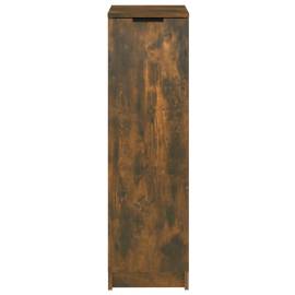 Pantofar, stejar fumuriu, 30x35x100 cm, lemn compozit, 5 image