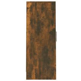 Pantofar, stejar fumuriu, 32x35x92 cm, lemn prelucrat, 7 image