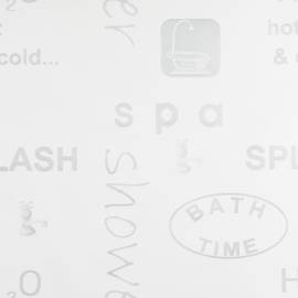 Roletă perdea de duș 120x240 cm imprimeu splash, 6 image