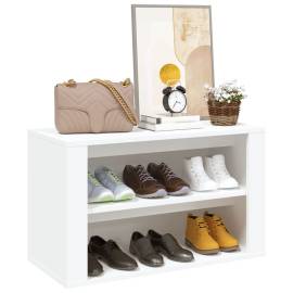Pantofar, alb, 75x35x45 cm, lemn prelucrat, 4 image