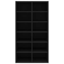 Pantofar, negru, 54x34x100,5 cm, lemn compozit, 4 image