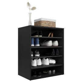 Pantofar, negru, 60x35x70 cm, pal, 4 image