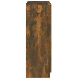 Pantofar, stejar fumuriu, 59x35x100 cm, lemn compozit, 7 image