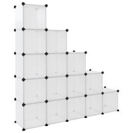 Organizator cub de depozitare, 15 cuburi, transparent, pp, 5 image