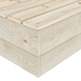 Canapea de mijloc din paleți, modulară, lemn de molid tratat, 5 image