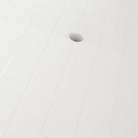 Masă de grădină, alb, 126 x 76 x 72 cm, plastic, 4 image