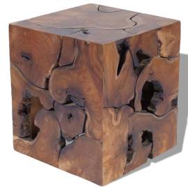 Taburete/măsuță de cafea din lemn de tec masiv, 3 image