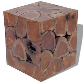 Taburete/măsuță de cafea din lemn de tec masiv, 2 image