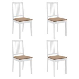 Set mobilier de bucătărie, 5 piese, alb, mdf, 7 image