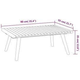 Set mobilier de grădină cu perne, 6 piese, lemn masiv acacia, 7 image