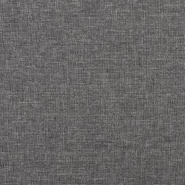 Taburet, gri deschis, 60x60x39 cm, material textil, 5 image
