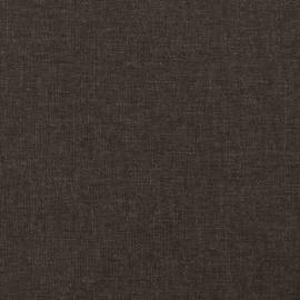 Taburet, maro, 60x60x39 cm, textil și piele ecologică, 5 image