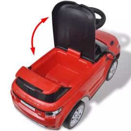 Mașinuță pentru copii muzicală, land rover 348, roșu, 5 image