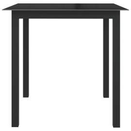 Set mobilier de grădină, 5 piese, antracit, aluminiu, 3 image