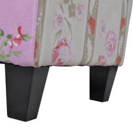 Taburet pentru picioare în mozaic, stil floral, 5 image