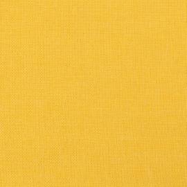 Taburet, galben muștar, 60x60x39 cm, material textil, 5 image