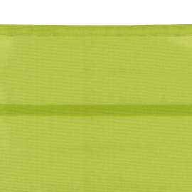 Șezlong, verde, aluminiu și textilenă, 7 image