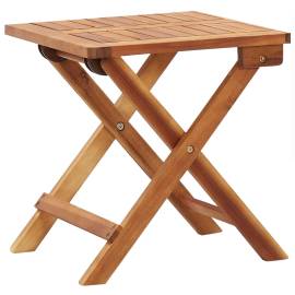 Șezlonguri cu masă, 2 buc., poliratan și lemn masiv de acacia, 7 image