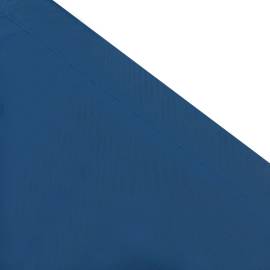 Pat șezlong de exterior cu baldachin, albastru, 5 image
