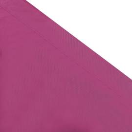 Pat șezlong de exterior cu baldachin, roz, 5 image