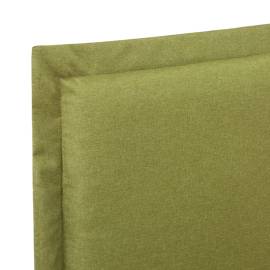 Cadru de pat, verde, 120 x 200 cm, material textil, 5 image