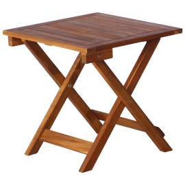 Șezlonguri cu masă și perne, 2 buc., lemn masiv de acacia, 4 image